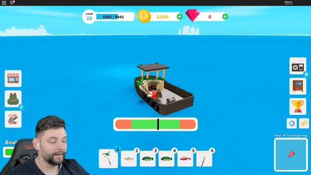 CATCHING RARE LEGENDARY FISH - Roblox Fishing Simulator #4 смотреть онлайн