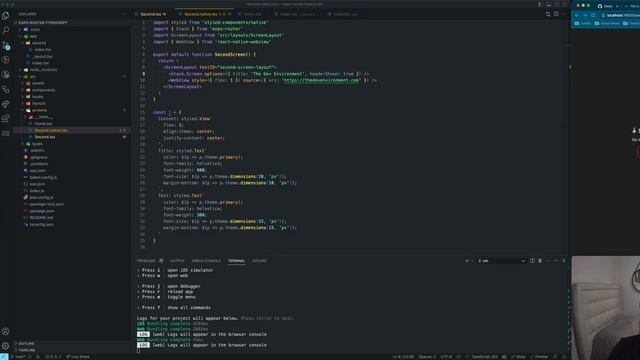 Using WebViews in React Native + Expo | The Dev Environment смотреть онлайн