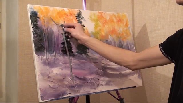 Алибек Шамшиев, видеоурок "Осенний лес смотреть онлайн