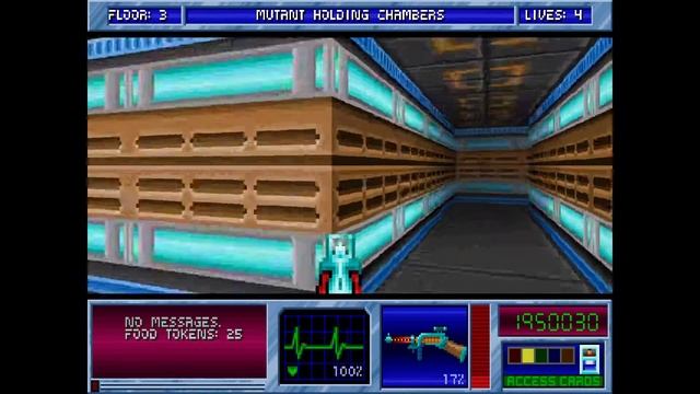 Blake Stone Aliens of Gold HD - E1M3 Mutant Holding Chambers - Veteran - All Secrets смотреть онлайн