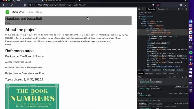 Web & Git - 5 - Completing the abouts page смотреть онлайн