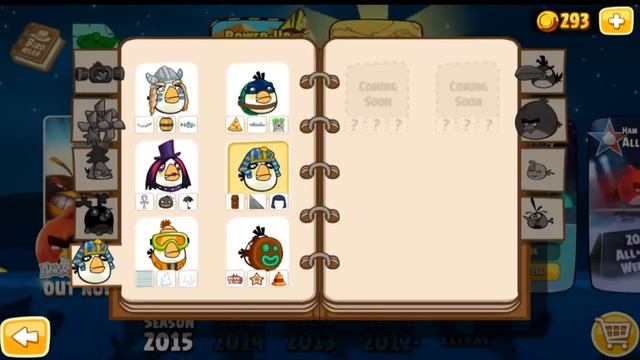 Angry Birds Seasons All Birds Wears unlocked смотреть онлайн