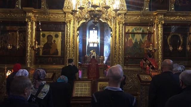 Неделя Всех Святых. Божественная Литургия. смотреть онлайн