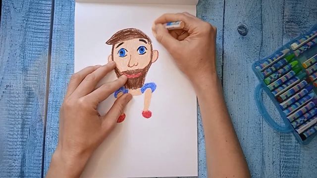Как нарисовать папу смотреть онлайн