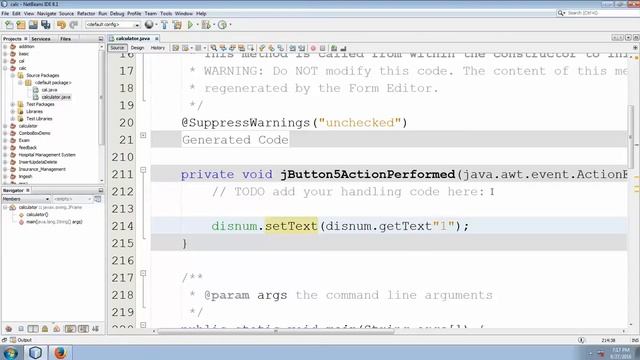 Simple Calculator in JFrame in Java NetBeans Part-2 in Tamil смотреть онлайн
