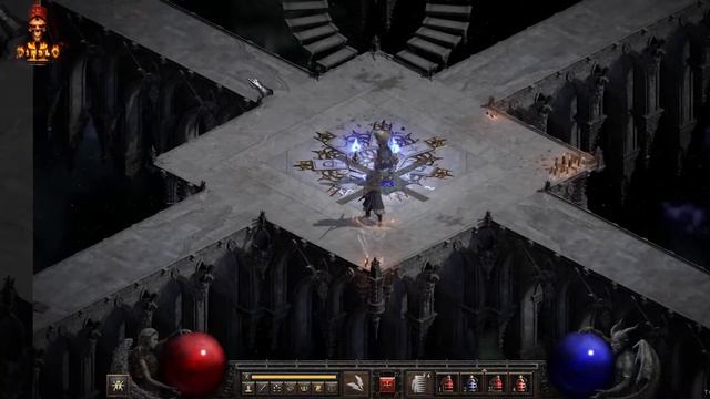 Diablo 2 Resurrected Beta Sorceress Gameplay Lightning LV99 4k 60FPS смотреть онлайн