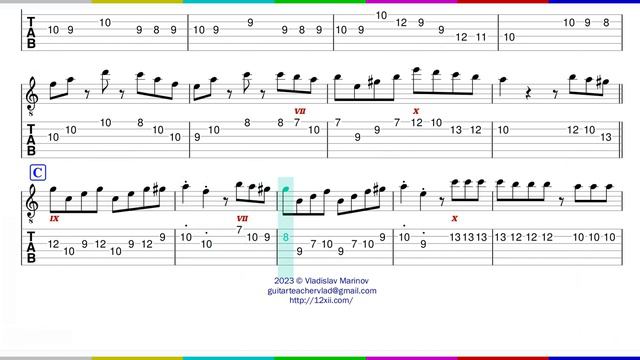 Tico-Tico no Fuba (Zequinha de Abreu) • Guitar Tabs • Play Along смотреть онлайн