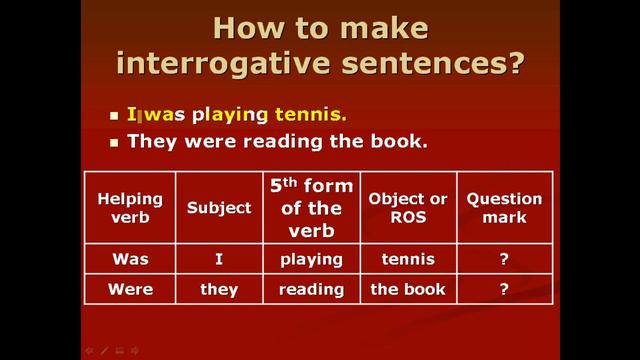 69 Past Progressive interrogative sentences جمل استفهامية في الماضي المستمر смотреть онлайн