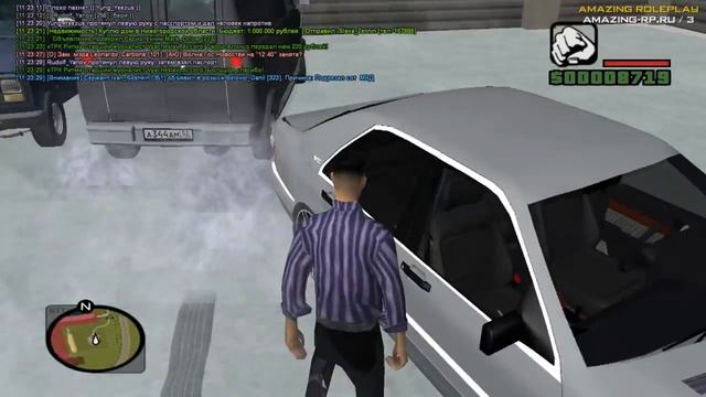 ФСБ КОНТРОЛИРУЕТ НАБОР В БАНДУ!(БУДНИ ФСБ) GTA:CRMP AMAZING RP #102 смотреть онлайн