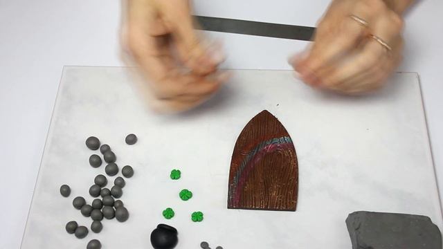 Радужная дверца из FIMO смотреть онлайн