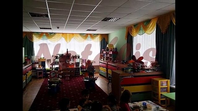 Шторы в игровую комнату детского сада. смотреть онлайн
