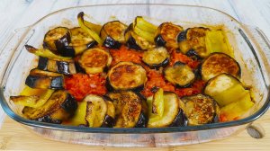 Вкусные баклажаны с овощами в духовке. Теперь готовлю их только так
