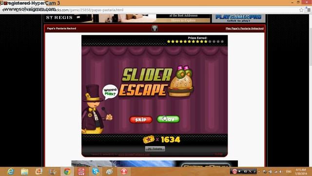 Papa's Pastaria Minigames: Slider Escape смотреть онлайн