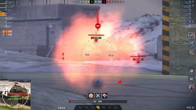 T95 Destroyer on World Of Tanks Blitz / WotB - EPIC SHOTS |DominusBurnU| #wotblitz #wargaming смотреть онлайн