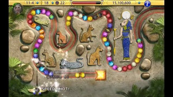 Luxor Amun Rising HD (Android) Expert Mode Stage 11