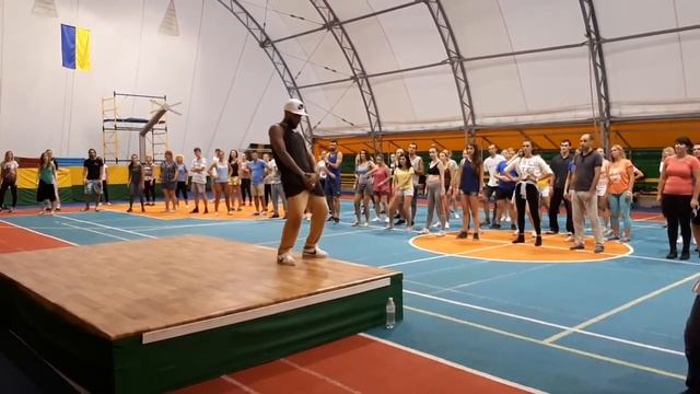 Koblevo salsa weekend - осень 2017, занятие по реггетону смотреть онлайн