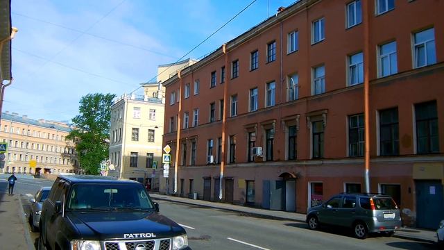 Санкт-Петербург-Северная столица.Проспект Римского Корсакова,проходной двор до канала Грибоедова. смотреть онлайн