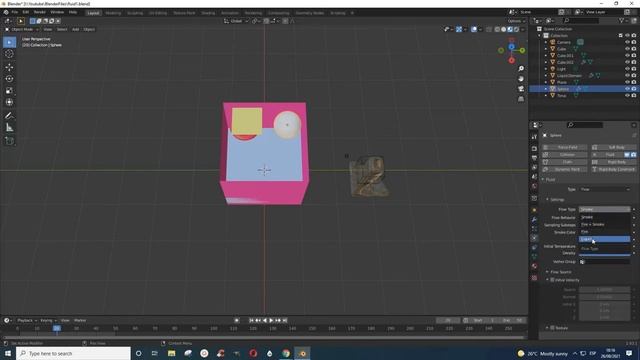 Blender Physics Fluid and lighting with hdri смотреть онлайн