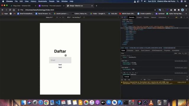 TUTORIAL TAILWIND CSS - LOGIN & SIGNUP смотреть онлайн