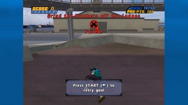 I've been worried about this one... manual switchback challenge | THPS4 Zero Stats Pt 5 смотреть онлайн