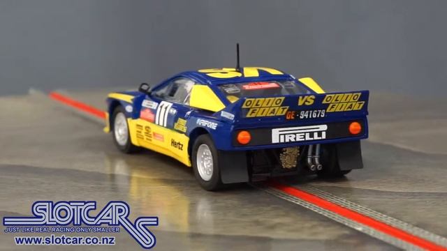 Ninco Slot Car Lancia 037 Group B Rally Olio Fiat 11 Slotcar 50602 смотреть онлайн