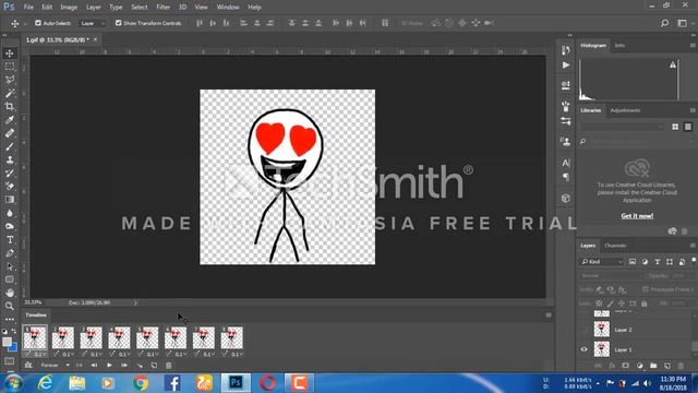 How to remove Gif animation background/Transparent to photoshop смотреть онлайн