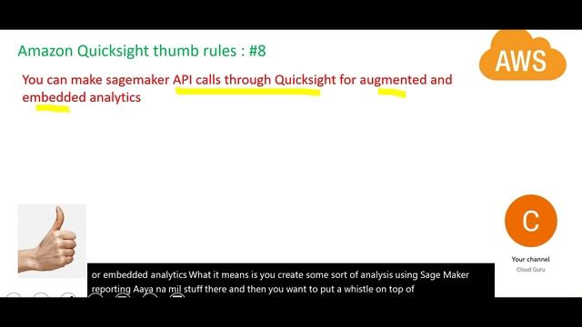 AWS Quicksight 20+ Thumb Rules to clear AWS certifications смотреть онлайн