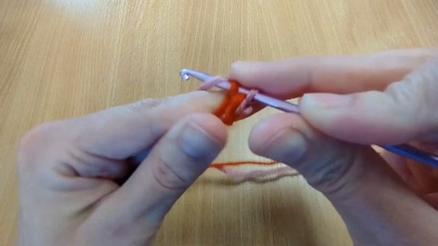Двухцветный шнур крючком. Легко и просто. Мастер-класс. смотреть онлайн