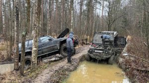 Никогда не катайтесь по такому! Сломали все машины! Patrol на 42 спасает