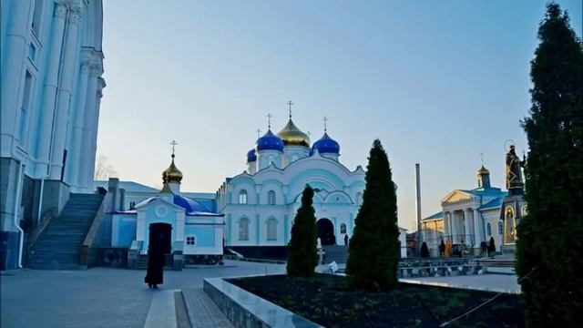 г. Задонск, мужской монастырь,Липецкая область, Россия смотреть онлайн