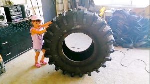 Покрышки для вездехода готовы.