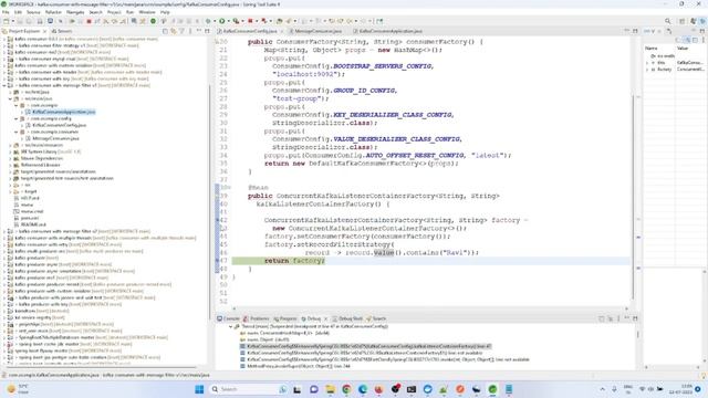 Kafka with Java Part 16: Kafka consumer with message filter смотреть онлайн