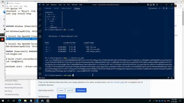myKube Ep9-1 Kubernetes install on windows minikube driver ssh , node outside смотреть онлайн