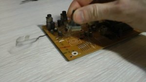 Ресивер AIWA  : ремонт регулятора громкости