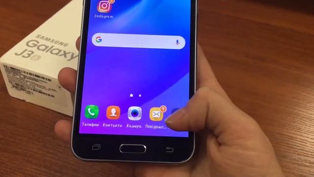 Огляд телефону Samsung Galaxy J3 (2016) смотреть онлайн