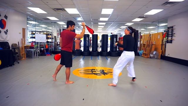 Taekwondo Paddle Kick Training смотреть онлайн
