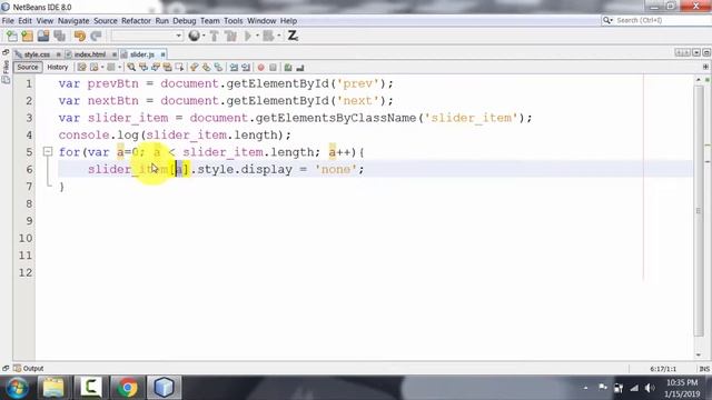 javascript BanglaTutorial | How to create image slider with javascript -part 33 смотреть онлайн