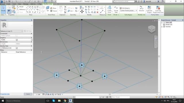 Learn Revit In 5 Minutes - Parametric Truss System