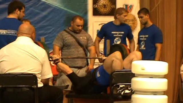 Степанов Владимир Кубок Мира по жиму 190 кг 18.08.2013 смотреть онлайн
