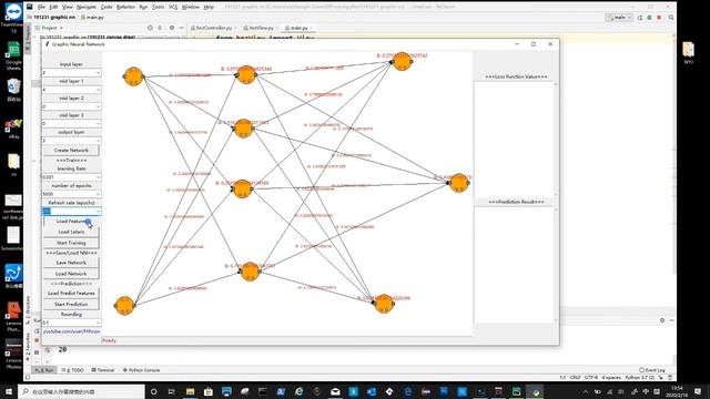 Create graphical neural network with python tkinter 01 - demo and introduction смотреть онлайн