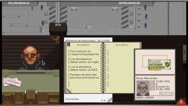 PAPERS PLEASE -✋🏼⛔👮♂️BIENVENIDO A ARSTOTZKA... O NO !! FINAL SALDO NEGATIVO-VERSION PC смотреть онлайн