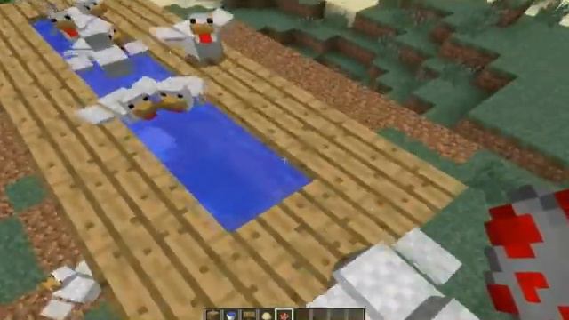 Minecraft(1.5.2) #1 Простой курятник. смотреть онлайн