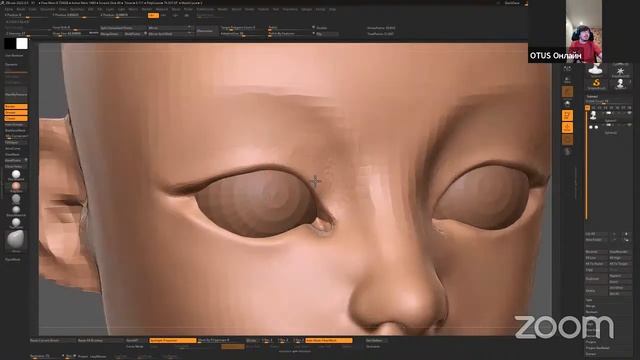 Как скульптить стилизованный бюст? // Курс «3D-художник стилизованных персонажей» смотреть онлайн