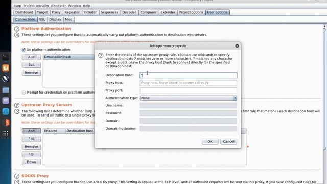 Burp Suite 2: Configuring Upstream Proxy смотреть онлайн