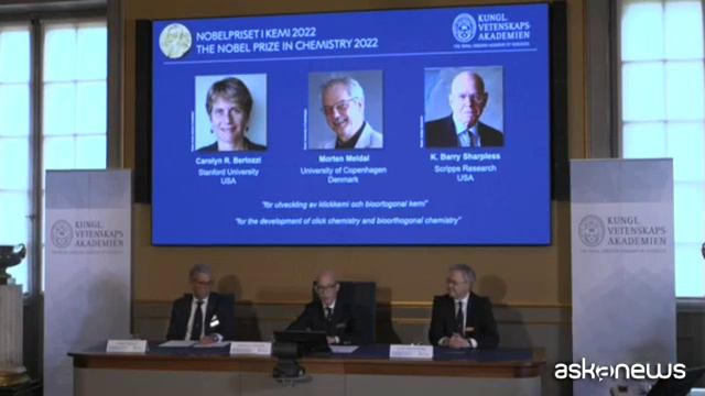 Nobel per la Chimica a Bertozzi, Meldal e Sharpless смотреть онлайн