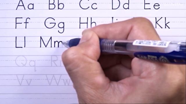How to Write Letters A-Z | Learning to Write the Alphabet | PRINT Handwriting Practice for Beginner смотреть онлайн