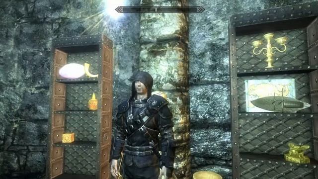 Skyrim 17 Глава воров Амулет артикуляции Разблокируемые трофеи Сейф смотреть онлайн