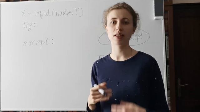 Structure "try and except" in Python смотреть онлайн