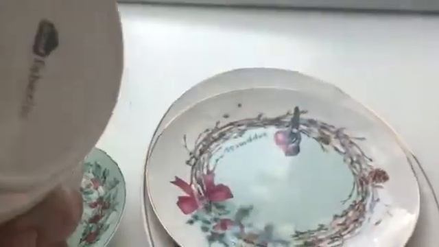 Красивая новогодняя посуда Happiness смотреть онлайн