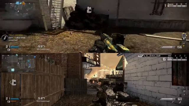 Call Of Duty Ghosts: Warhawk KC Split Screen (lilxl26) 41-10 смотреть онлайн